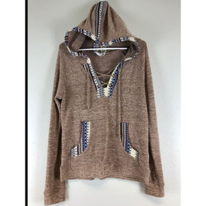 Skonhet Boho Hoodie Pullover